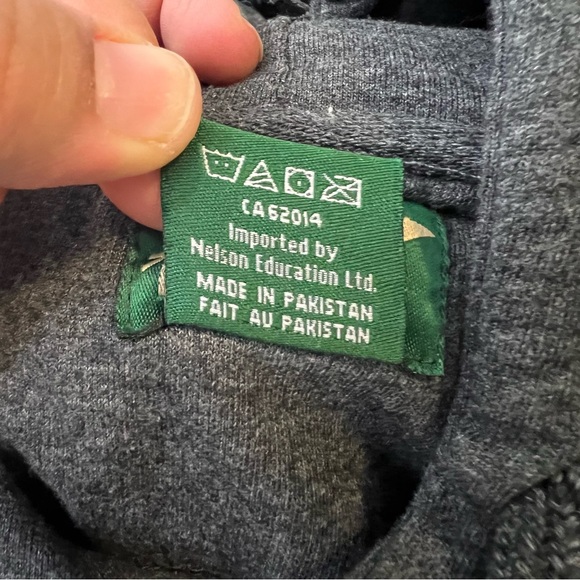 Campus One Spirit Wear Chicago college sweatshirt hoodies grey size 2XL - Picture 9 of 9